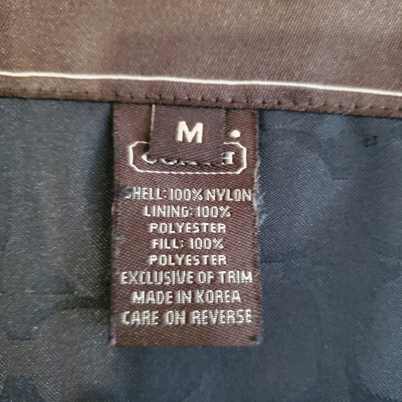 Coach Jacket Black Size M Women's - Picture 2 of 7